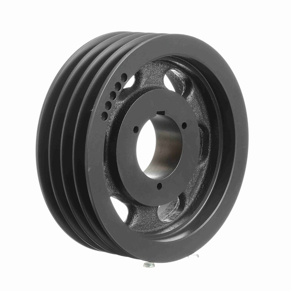 4 Groove Cast Iron Bushed Bore Multiple Sheave, 4TB52